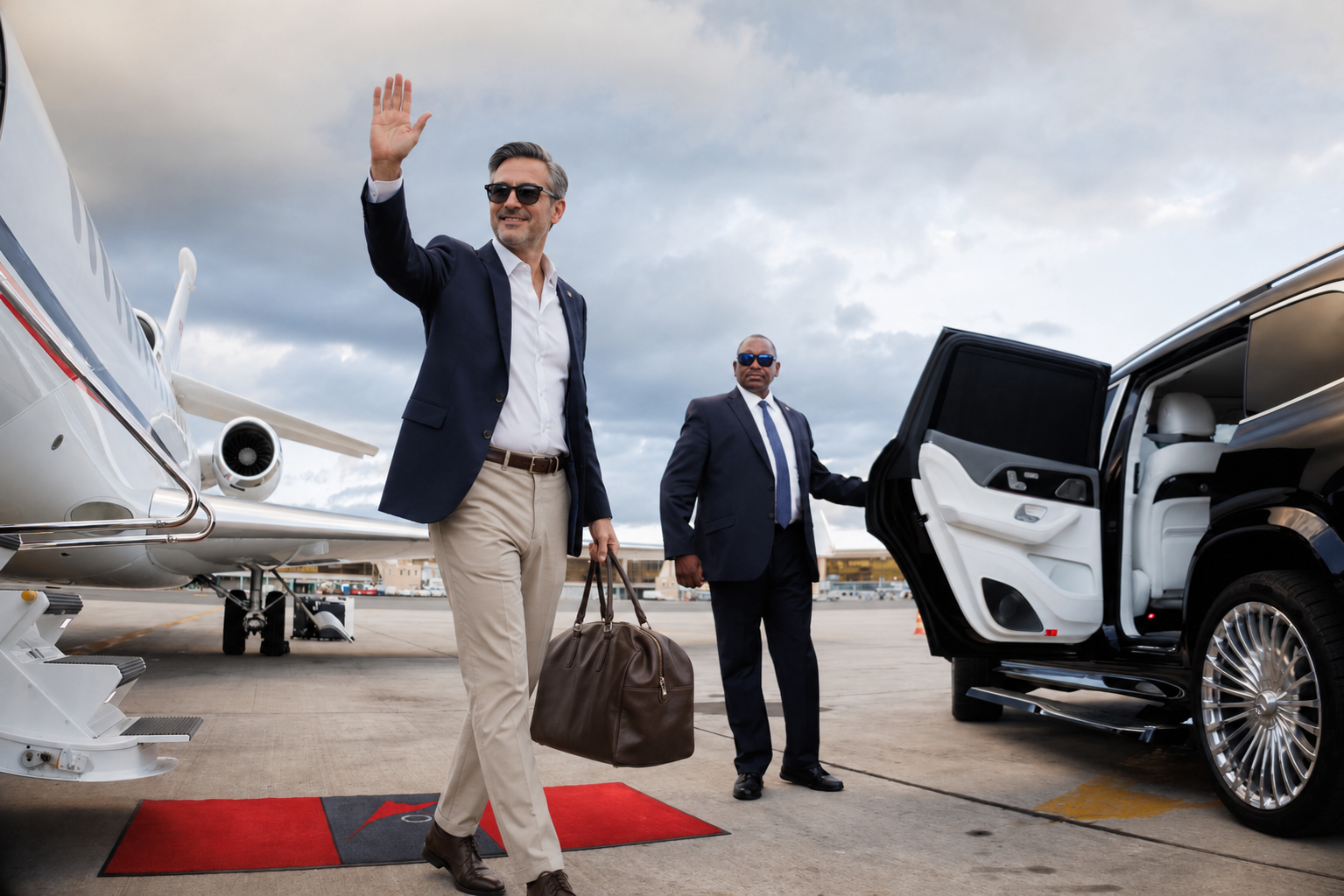 Seamless arrivals on private aprons across Africa.