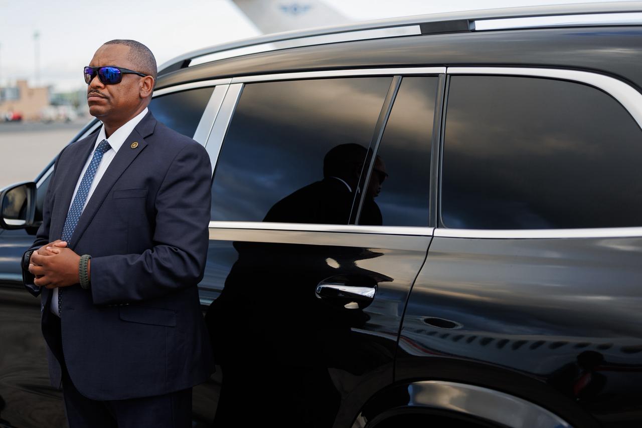 Discreet, vetted close-protection on the ground.