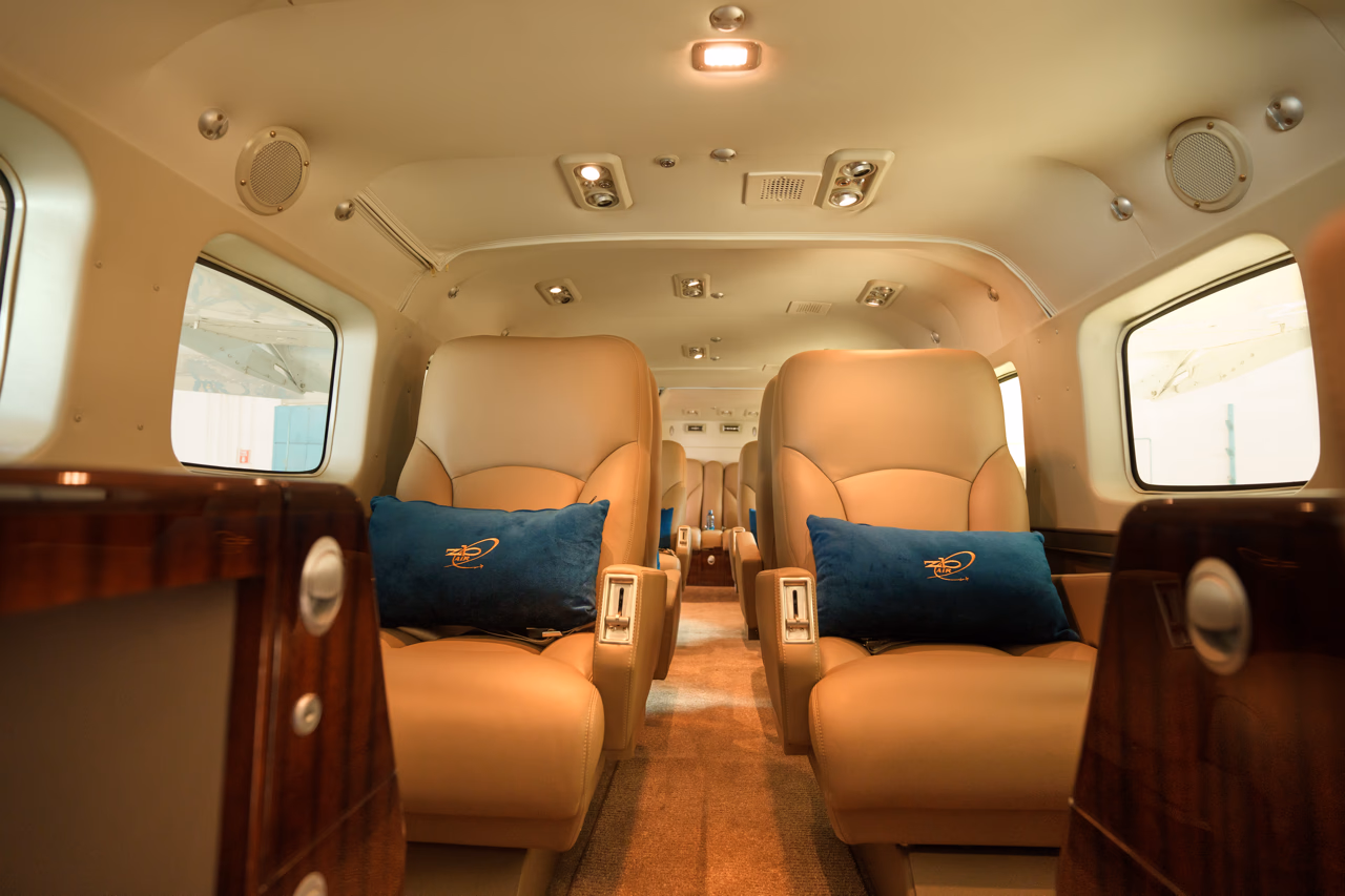Cessna Grand Caravan EX executive cabin interior